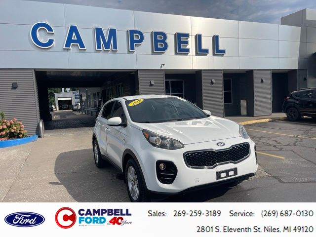 2018 Kia Sportage Blanco (Clear White) SUV/Crossover Tracción en las cuatro ruedas 6 velocidades Automática marcha alta