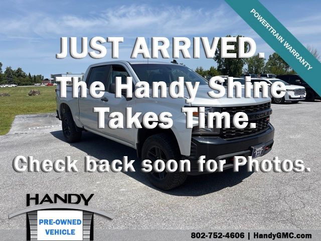 Silver Ice Metallic 2020 Chevrolet Silverado 1500 Pickup Truck Four-Wheel Drive 6-Speed Automatic Overdrive