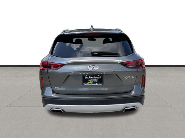 2020 INFINITI QX50 LUXE Gray at Westside Lexus