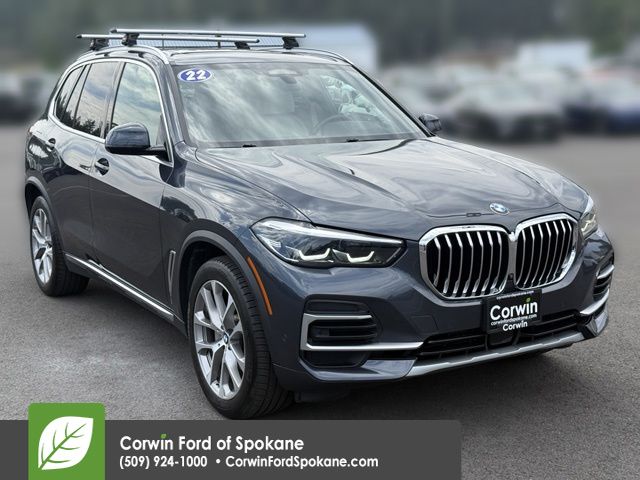 Arctic Gray Metallic 2022 BMW X5 SUV / Crossover All-Wheel Drive 8-Speed Automatic