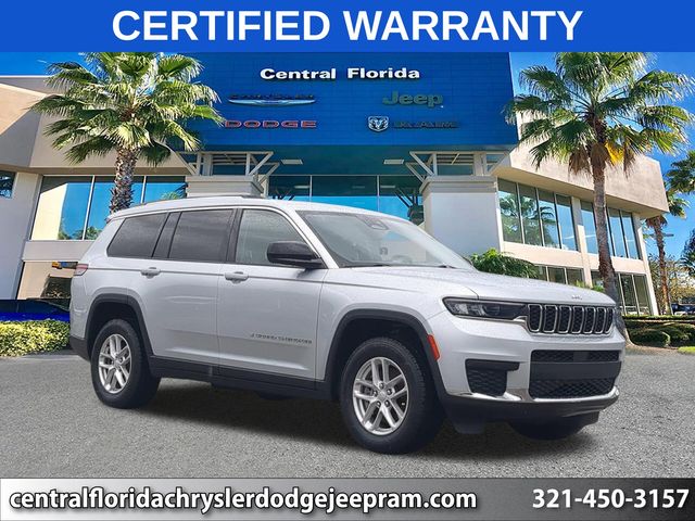 Silver Zynith 2023 Jeep Grand Cherokee L SUV / Crossover Four-Wheel Drive 8-Speed Automatic