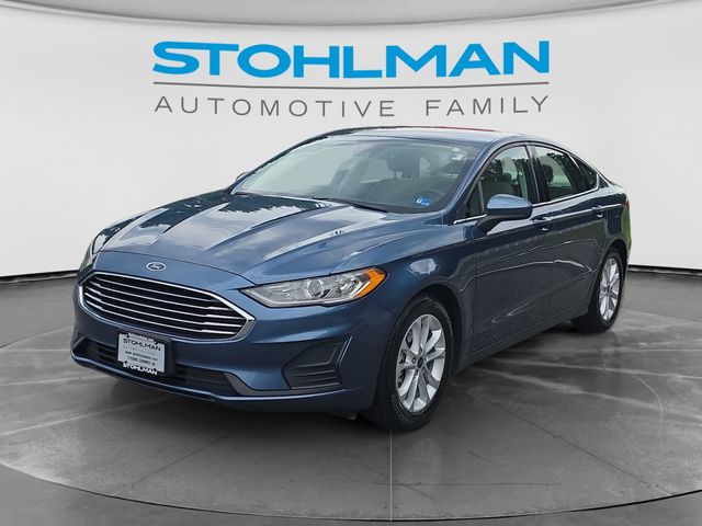 Blue Metallic 2019 Ford Fusion Sedan Front-Wheel Drive 6-Speed Automatic