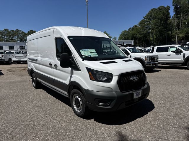 New 2026 White Ford MEDIUM ROOF CARGO VAN/PARTITION image 2