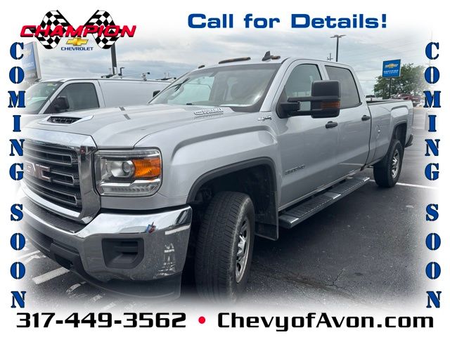Quicksilver Metallic 2018 GMC Sierra 3500HD Pickup Truck Four-Wheel Drive 6-Speed Automatic
