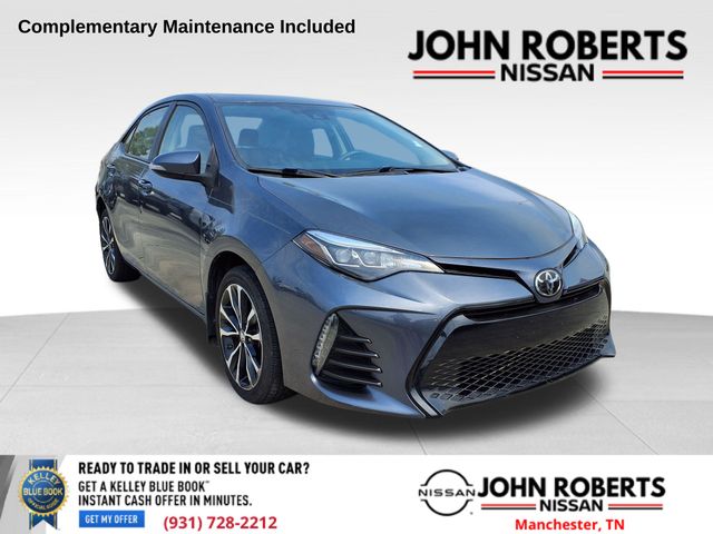Slate Metallic 2019 Toyota Corolla XSE Sedan Front-Wheel Drive Continuously Variable Transmission