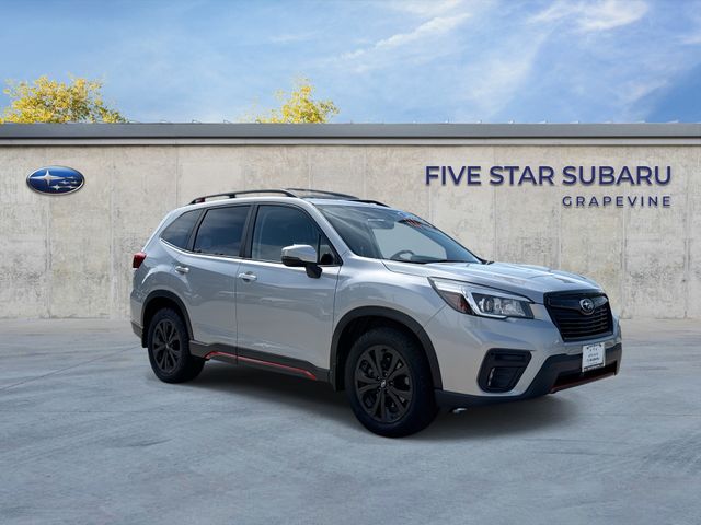 Ice Silver Metallic 2019 Subaru Forester SUV / Crossover All-Wheel Drive Continuously Variable Transmission