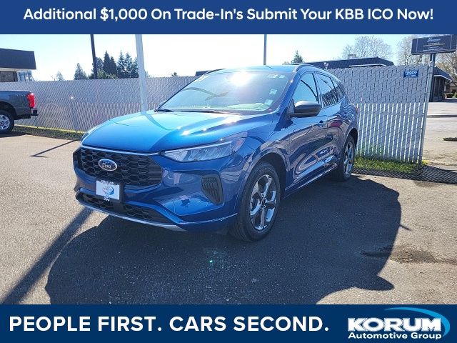 Atlas Blue Metallic 2023 Ford Escape ST-Line AWD SUV / Crossover All-Wheel Drive 8-Speed Automatic