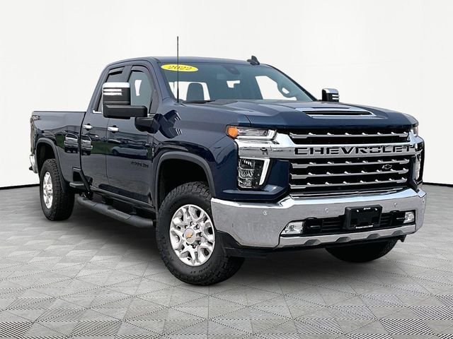 Blue Metallic 2022 Chevrolet Silverado 2500HD Pickup Truck Four-Wheel Drive 6-Speed Automatic