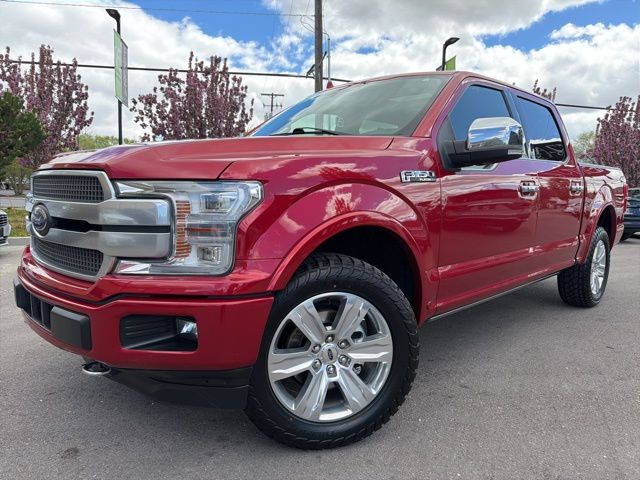 Red Metallic 2020 Ford F-150 Pickup Truck Four-Wheel Drive Automatic