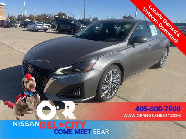 Gray (Gun Metallic) 2025 Nissan Altima Sedan Front-Wheel Drive Continuously Variable Transmission