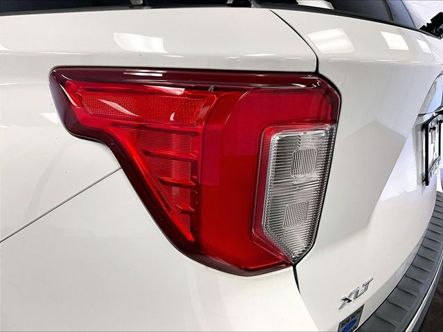 2022 Ford Explorer XLT White at Bob Ruth Ford