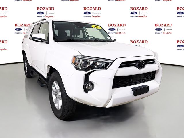 Super White 2020 Toyota 4Runner SR5 RWD SUV / Crossover 4X2 5-Speed Automatic Overdrive