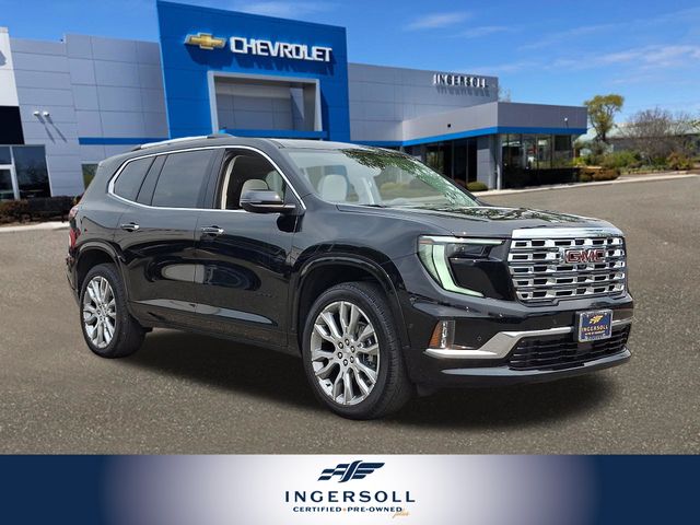 Black (Ebony Twilight Metallic) 2025 GMC Acadia SUV / Crossover Four-Wheel Drive 8-Speed Automatic