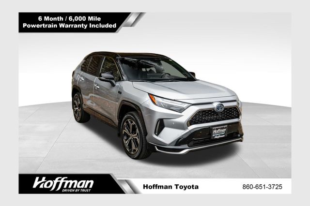 Midnight Black Metallic 2023 Toyota RAV4 Prime XSE AWD SUV / Crossover All-Wheel Drive Continuously Variable Transmission