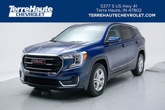Marine Metallic 2022 GMC Terrain SLE AWD SUV / Crossover All-Wheel Drive 9-Speed Automatic
