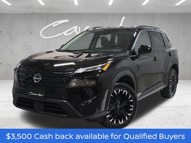 Super Black 2026 Nissan Rogue SUV / Crossover Front-Wheel Drive Continuously Variable Transmission