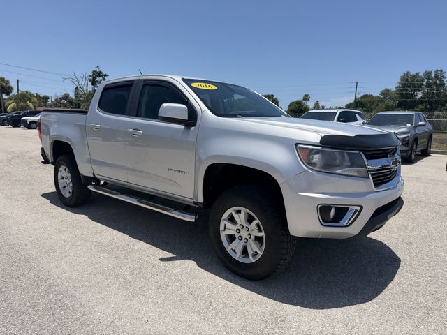 Silver Ice Metallic 2016 Chevrolet Colorado Pickup Truck Four-Wheel Drive 6-Speed Automatic