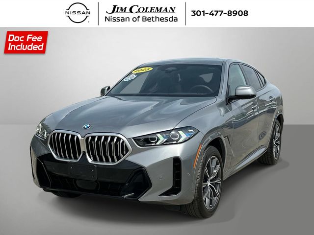 Skyscraper Gray Metallic 2025 BMW X6 xDrive40i AWD SUV / Crossover All-Wheel Drive 8-Speed Automatic