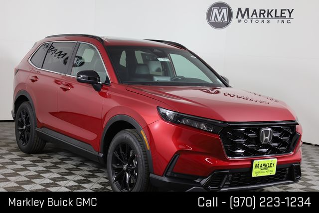 Radiant Red Metallic 2026 Honda CR-V Hybrid Sport-L AWD SUV / Crossover All-Wheel Drive Continuously Variable Transmission