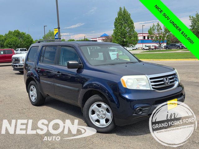 Blue 2013 Honda Pilot LX SUV / Crossover Front-Wheel Drive 5-Speed Automatic