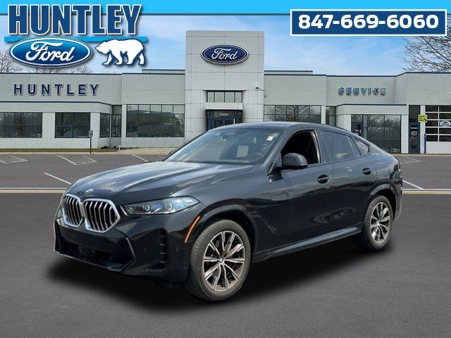 Black Sapphire Metallic 2025 BMW X6 SUV / Crossover All-Wheel Drive 8-Speed Automatic