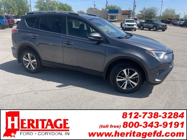 Magnetic Gray Metallic 2018 Toyota RAV4 XLE AWD SUV / Crossover All-Wheel Drive 6-Speed Automatic