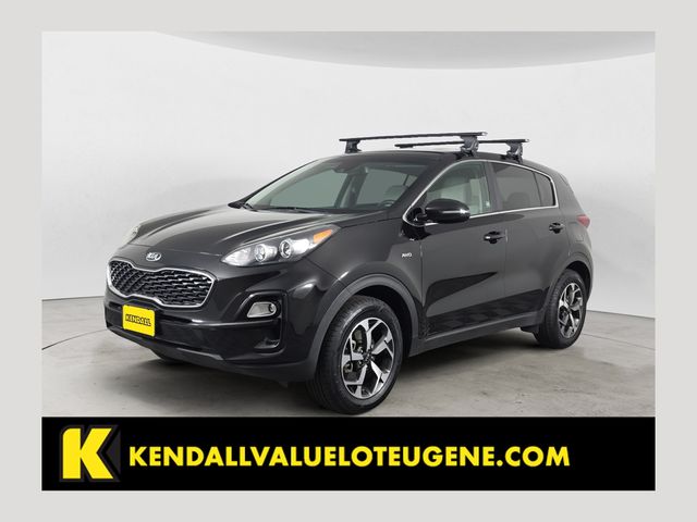 Black Cherry Pearl 2020 Kia Sportage SUV / Crossover All-Wheel Drive 6-Speed Automatic Overdrive