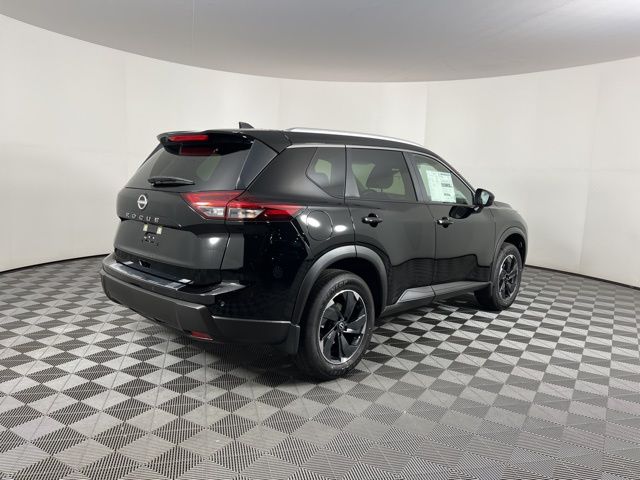 2025 Super Black Nissan Rogue SV FWD SUV