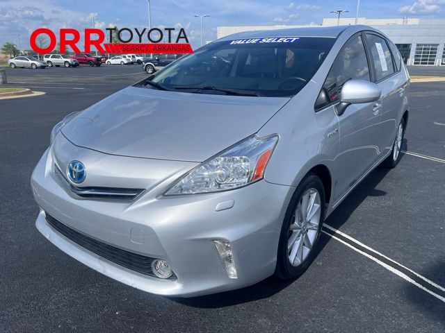 Classic Silver Metallic 2014 Toyota Prius v Five FWD Wagon Front-Wheel Drive Continuously Variable Transmission