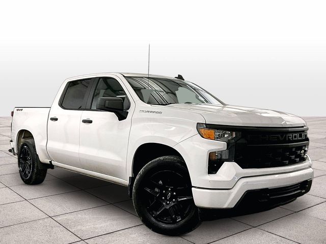 2024 Chevrolet Silverado 1500 Custom White at Carlisle Cadillac Buick GMC