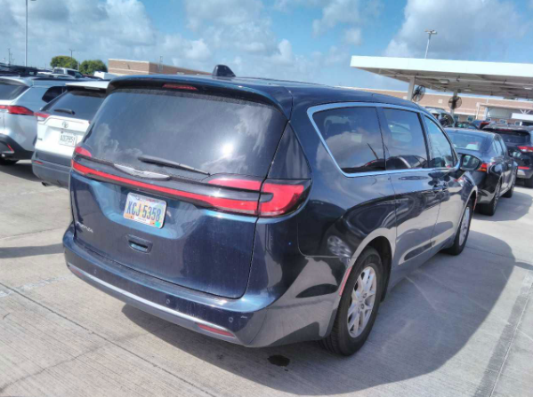 2023 Blue Chrysler Pacifica Touring L FWD Van
