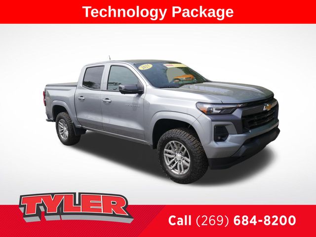 Sterling Gray Metallic 2025 Chevrolet Colorado LT Crew Cab 4WD Pickup Truck Four-Wheel Drive 8-Speed Automatic