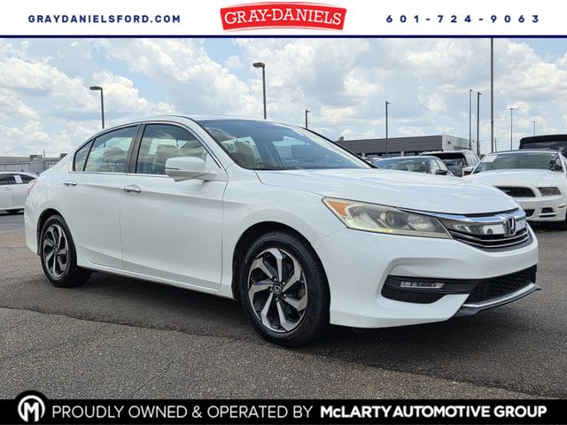White Orchid 2016 Honda Accord Sedan Front-Wheel Drive Continuously Variable Transmission