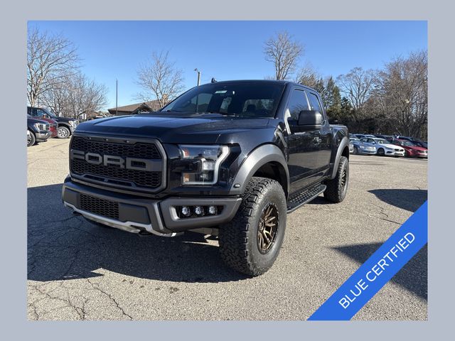 Black Metallic 2019 Ford F-150 Raptor SuperCab 4WD Pickup Truck Four-Wheel Drive Automatic