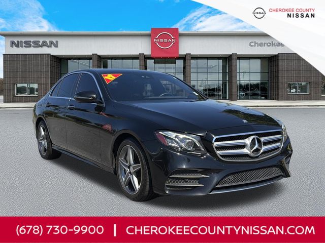 Black 2017 Mercedes-Benz E-Class Sedan All-Wheel Drive 9-Speed Automatic