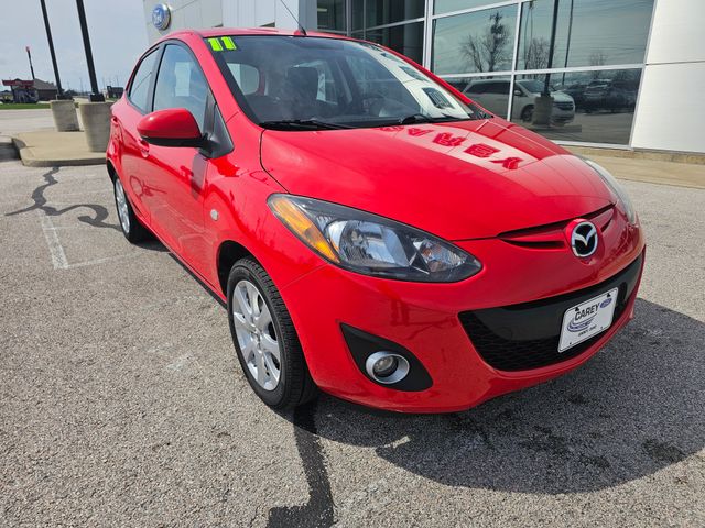 True Red 2011 Mazda MAZDA2 Touring Hatchback Front-Wheel Drive 4-Speed Automatic