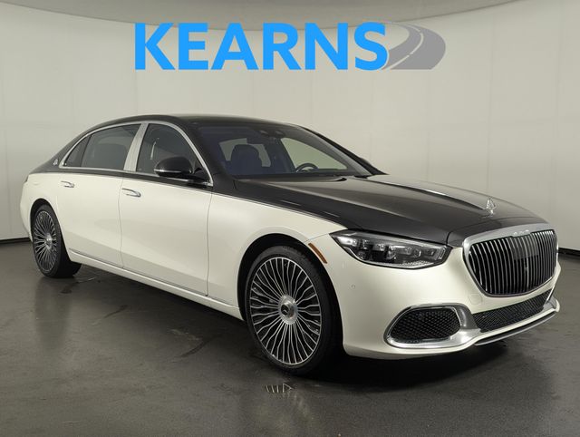 White 2022 Mercedes-Benz S-Class Sedan All-Wheel Drive 9-Speed Automatic