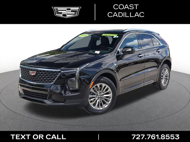 Stellar Black Metallic 2024 Cadillac XT4 Premium Luxury FWD SUV / Crossover Front-Wheel Drive 9-Speed Automatic