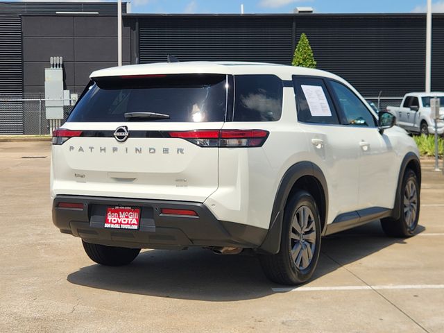 2025 Nissan Pathfinder S White at Bayway Cadillac of The Woodlands