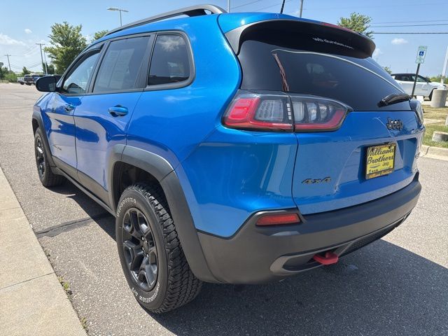 2019 Jeep Cherokee Trailhawk - Hydro Blue Pearlcoat exterior view 11