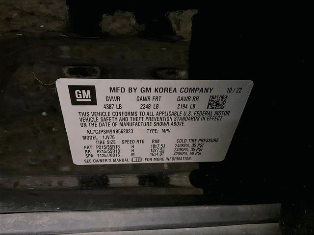 2022 Chevrolet Trax LT Black at South Hills Kia