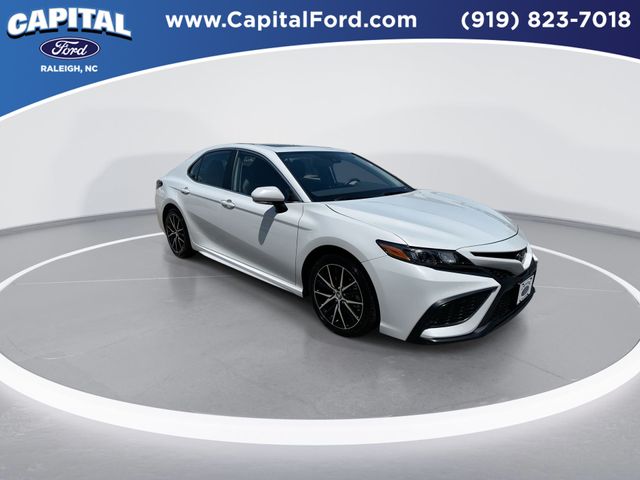 Used 2023 Toyota Camry SE with VIN 4T1T11AK1PU168647 for sale in Raleigh, NC