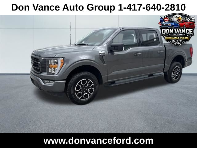 Carbonized Gray Metallic 2023 Ford F-150 XLT SuperCrew 4WD Pickup Truck Four-Wheel Drive Automatic