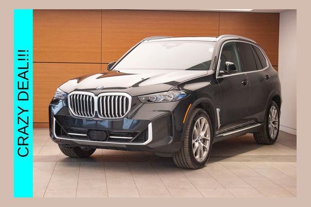 Black Sapphire Metallic 2025 BMW X5 xDrive50e AWD SUV / Crossover All-Wheel Drive 8-Speed Automatic