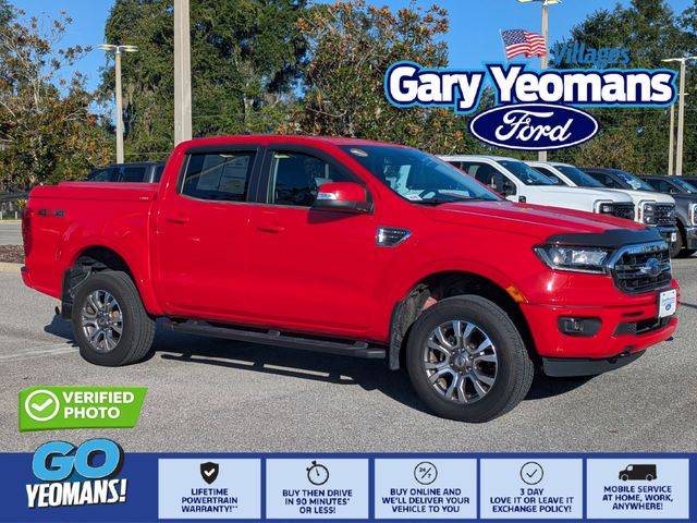Race Red 2022 Ford Ranger Pickup Truck Four-Wheel Drive Automatic