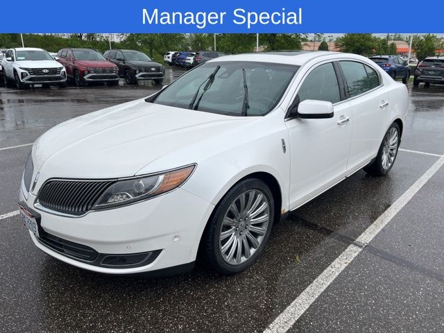 White Platinum Clearcoat Metallic 2013 Lincoln MKS AWD Sedan All-Wheel Drive 6-Speed Automatic