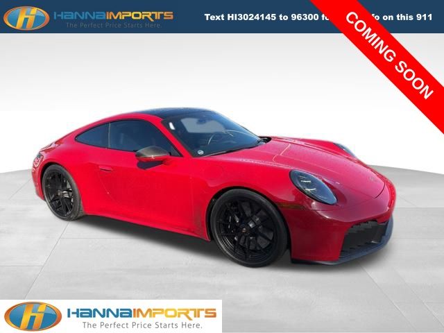 Carmine Red 2025 Porsche 911 Carrera GTS Coupe RWD Coupe Rear-Wheel Drive 8-Speed Automatic