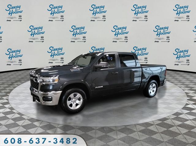Forged Blue Metallic 2025 RAM 1500 Pickup Truck Four-Wheel Drive 8-Speed Automatic