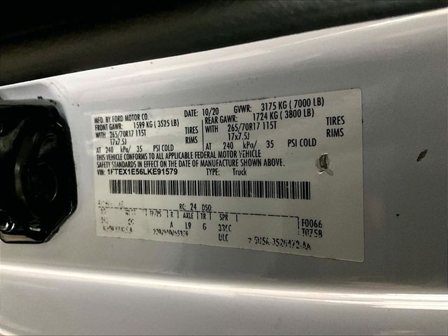 2020 Ford F-150 XL White at Phil Fitts Ford