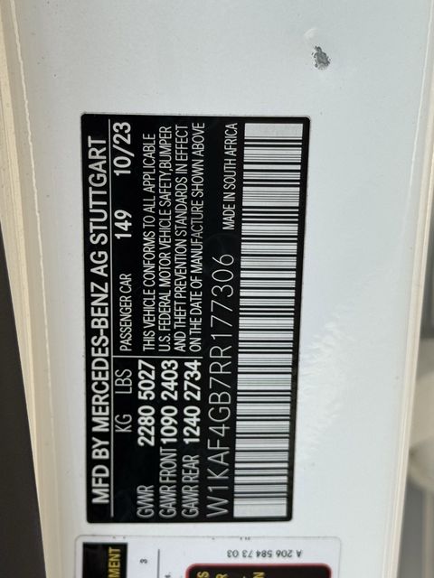 2024 Mercedes-Benz C-Class C 300 White at Big Star Chrysler Jeep Dodge Ram 